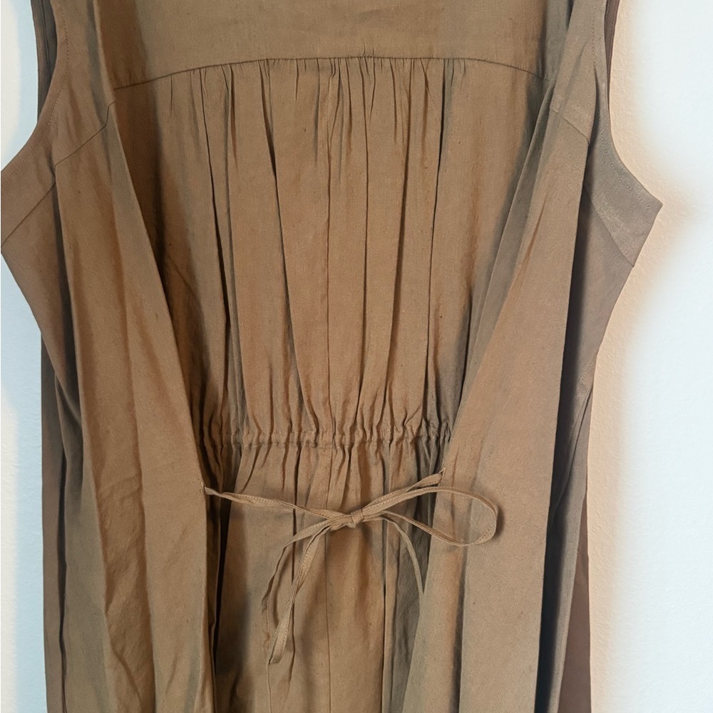 Vince Brown Midi Dress - Picture 6 of 6